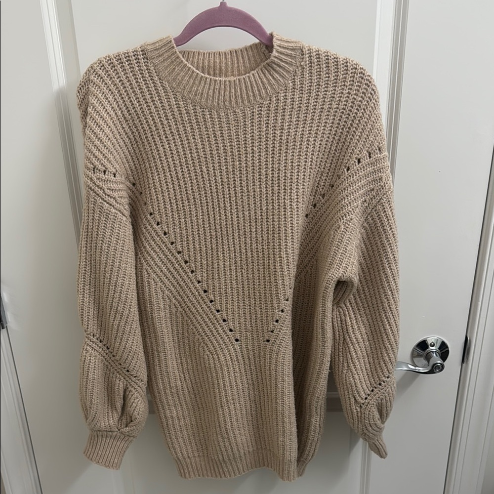 Women's Beige Sweater